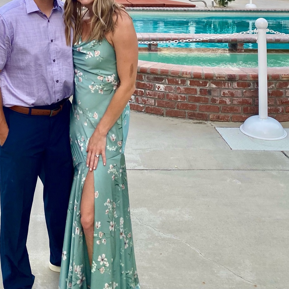 Birdy Grey Sage Le Fleur Bridesmaid Dress